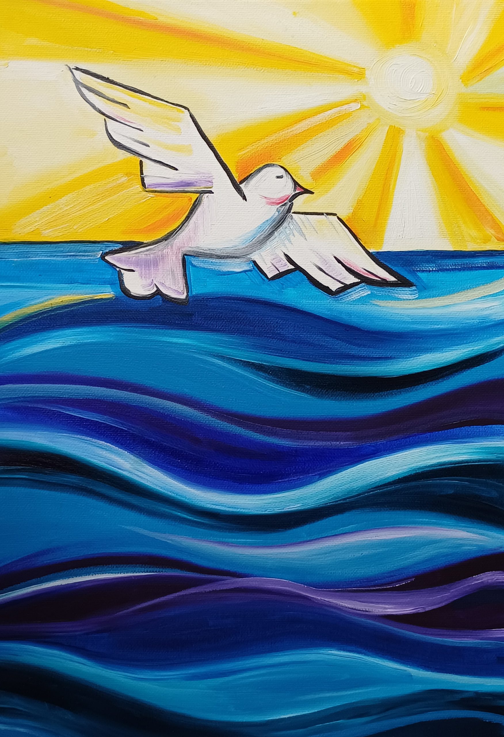 Spirit over the water